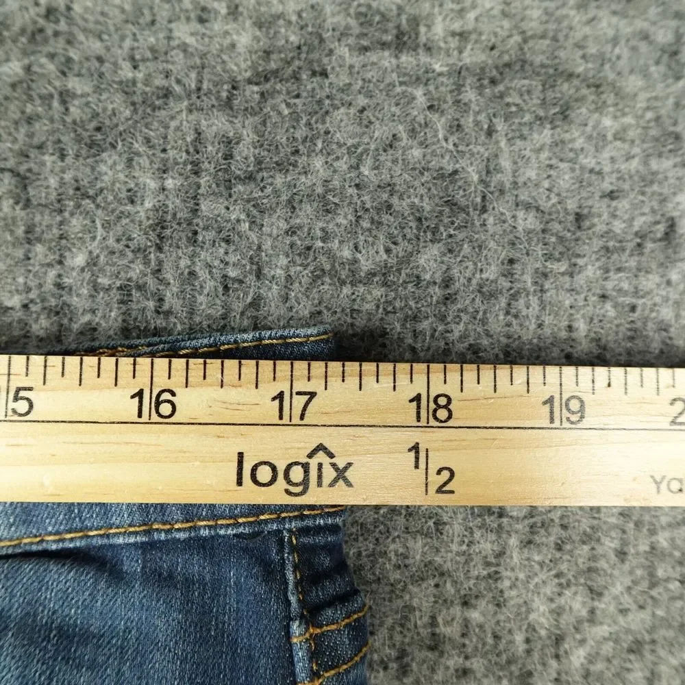 Levis Jeans Mens 36X32 Blue Denim 505 Regular Fit Straight Leg Casual Med Wash‎
